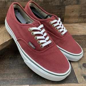 Vans Of The Wall Burgundy Sneakers Men’s Sz 7